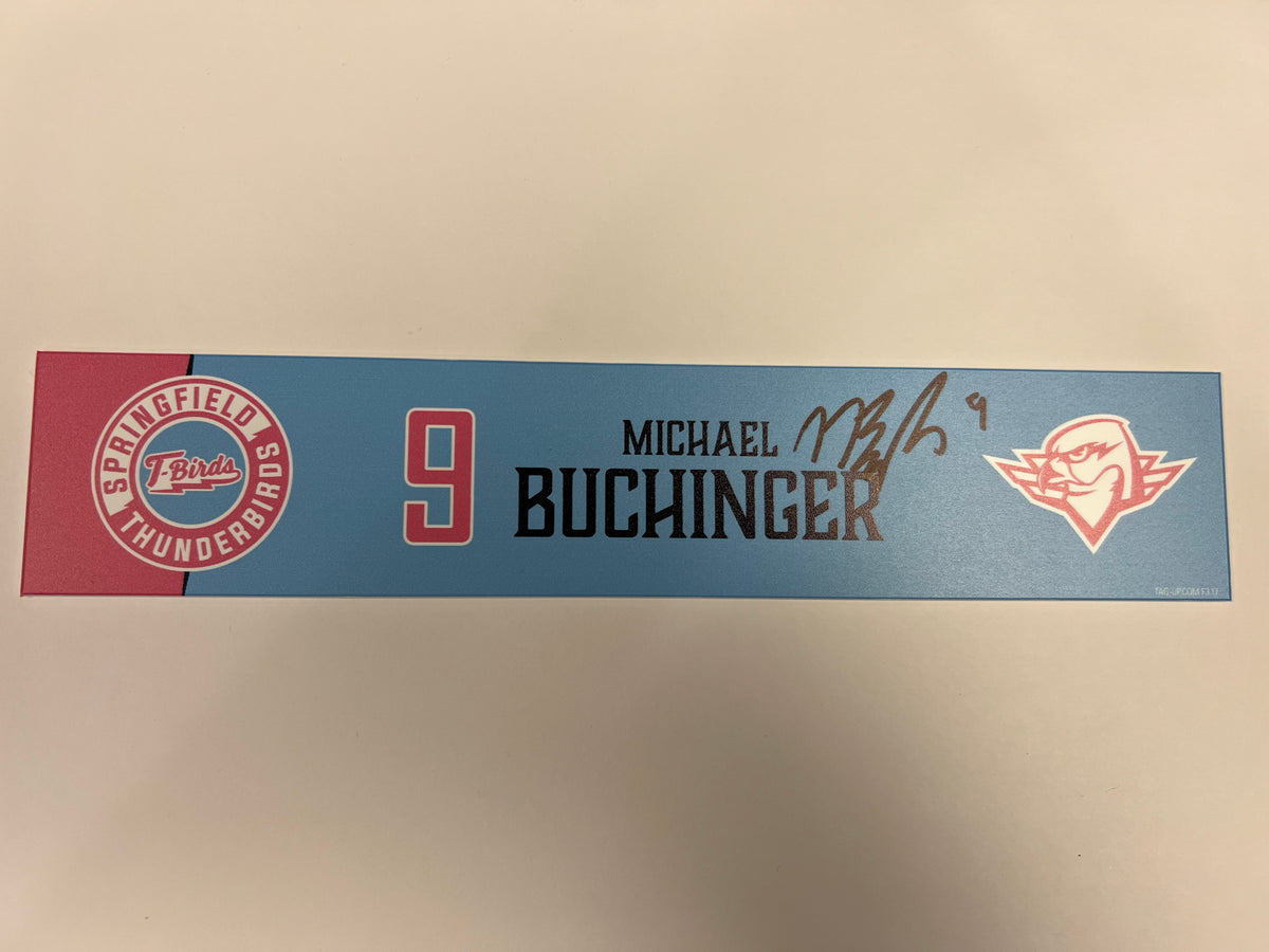 2024-25 Pink in the Rink Night Locker Nameplate