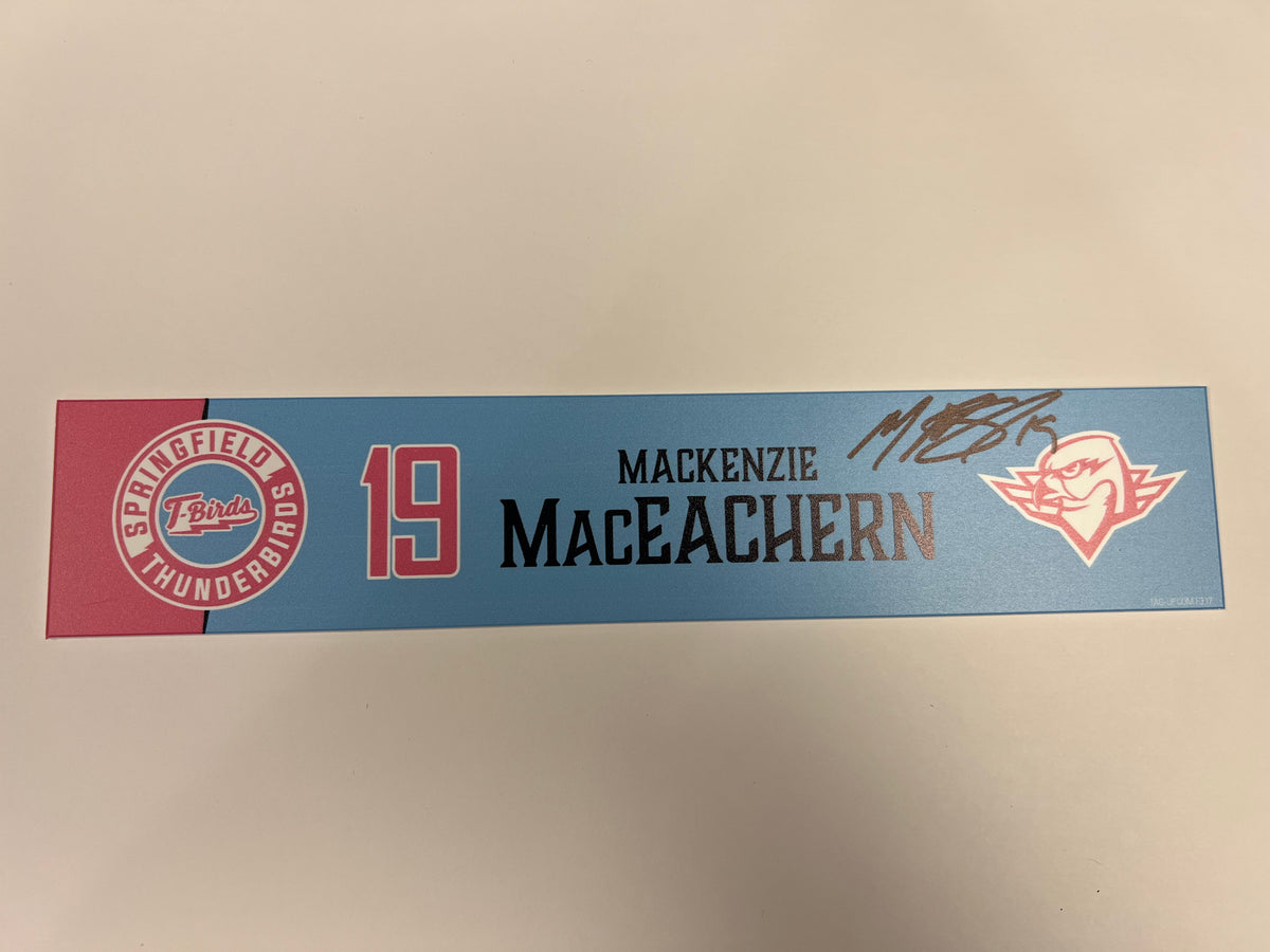 2024-25 Pink in the Rink Night Locker Nameplate