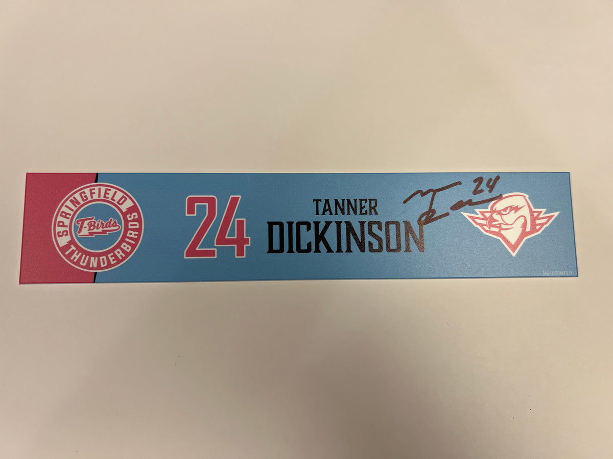 2024-25 Pink in the Rink Night Locker Nameplate