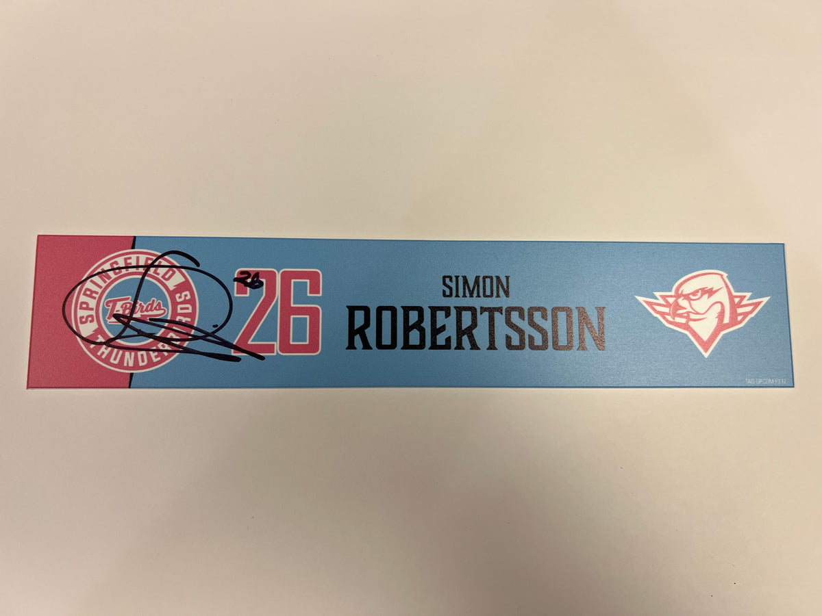 2024-25 Pink in the Rink Night Locker Nameplate