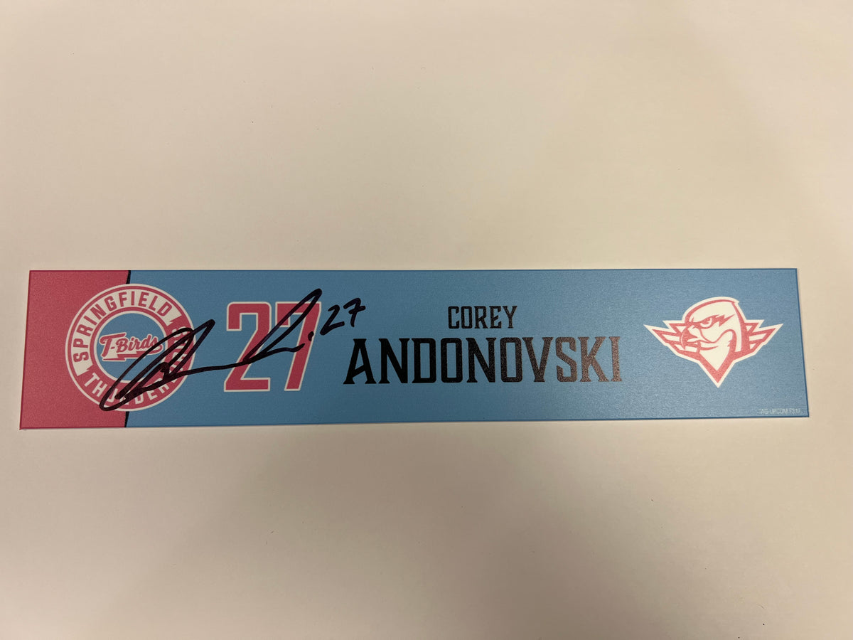 2024-25 Pink in the Rink Night Locker Nameplate