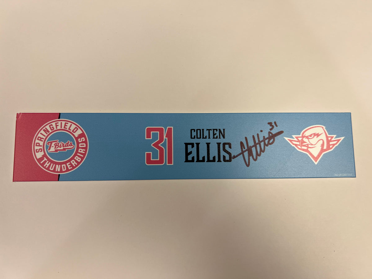 2024-25 Pink in the Rink Night Locker Nameplate