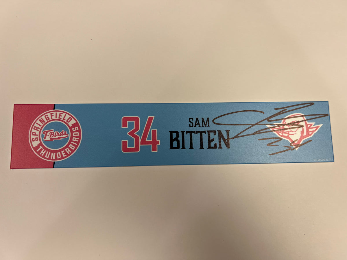 2024-25 Pink in the Rink Night Locker Nameplate