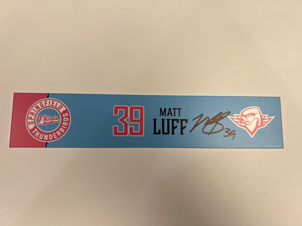 2024-25 Pink in the Rink Night Locker Nameplate
