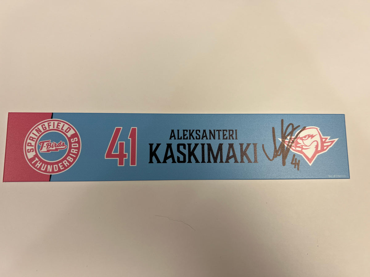 2024-25 Pink in the Rink Night Locker Nameplate