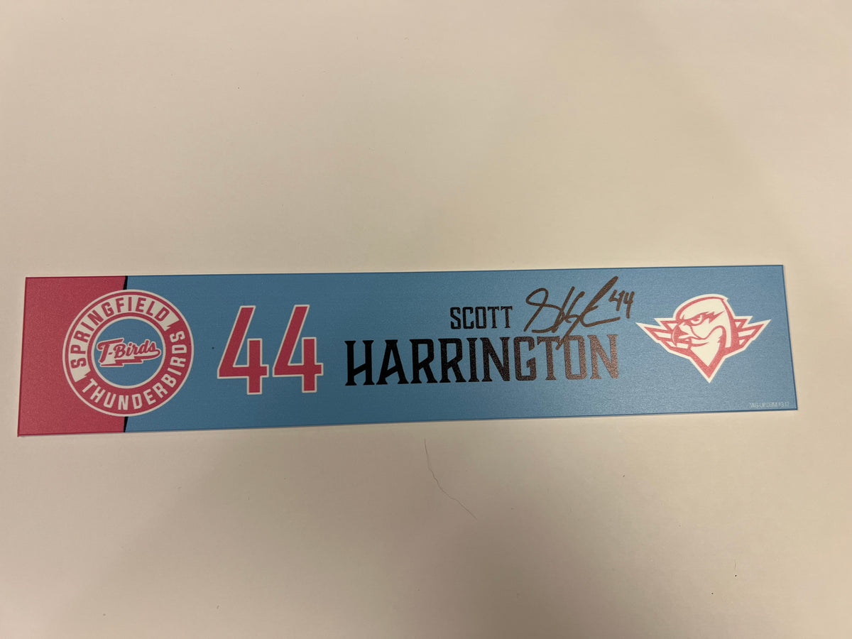 2024-25 Pink in the Rink Night Locker Nameplate