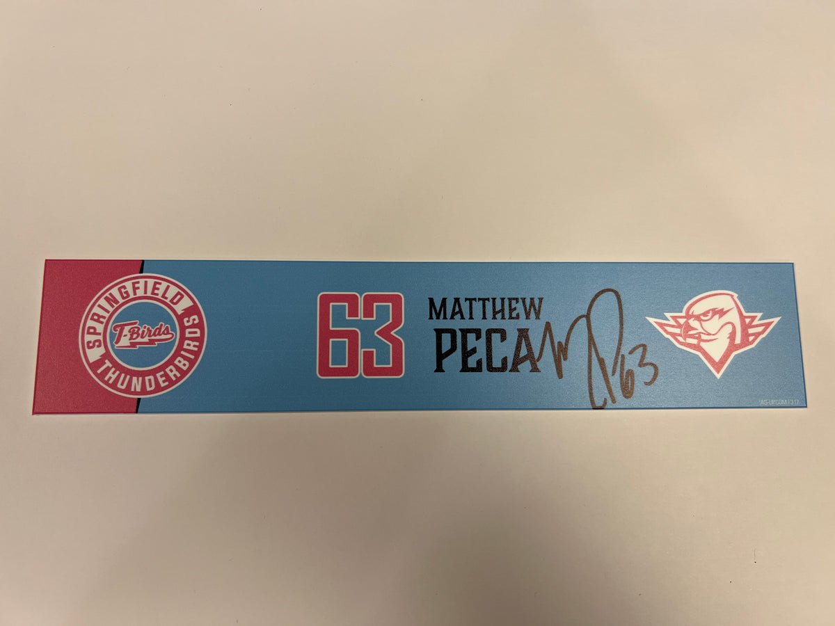 2024-25 Pink in the Rink Night Locker Nameplate