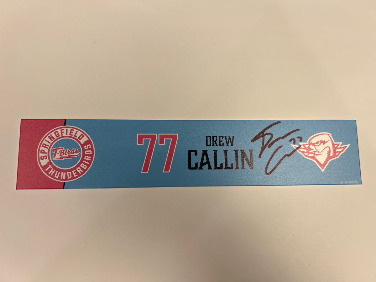 2024-25 Pink in the Rink Night Locker Nameplate