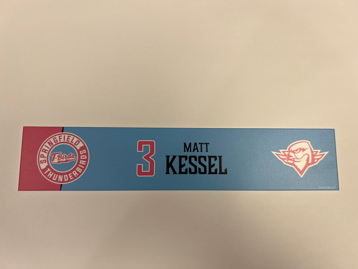2024-25 Pink in the Rink Night Locker Nameplate