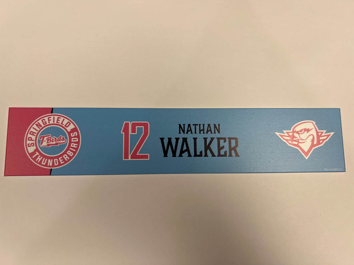 2024-25 Pink in the Rink Night Locker Nameplate