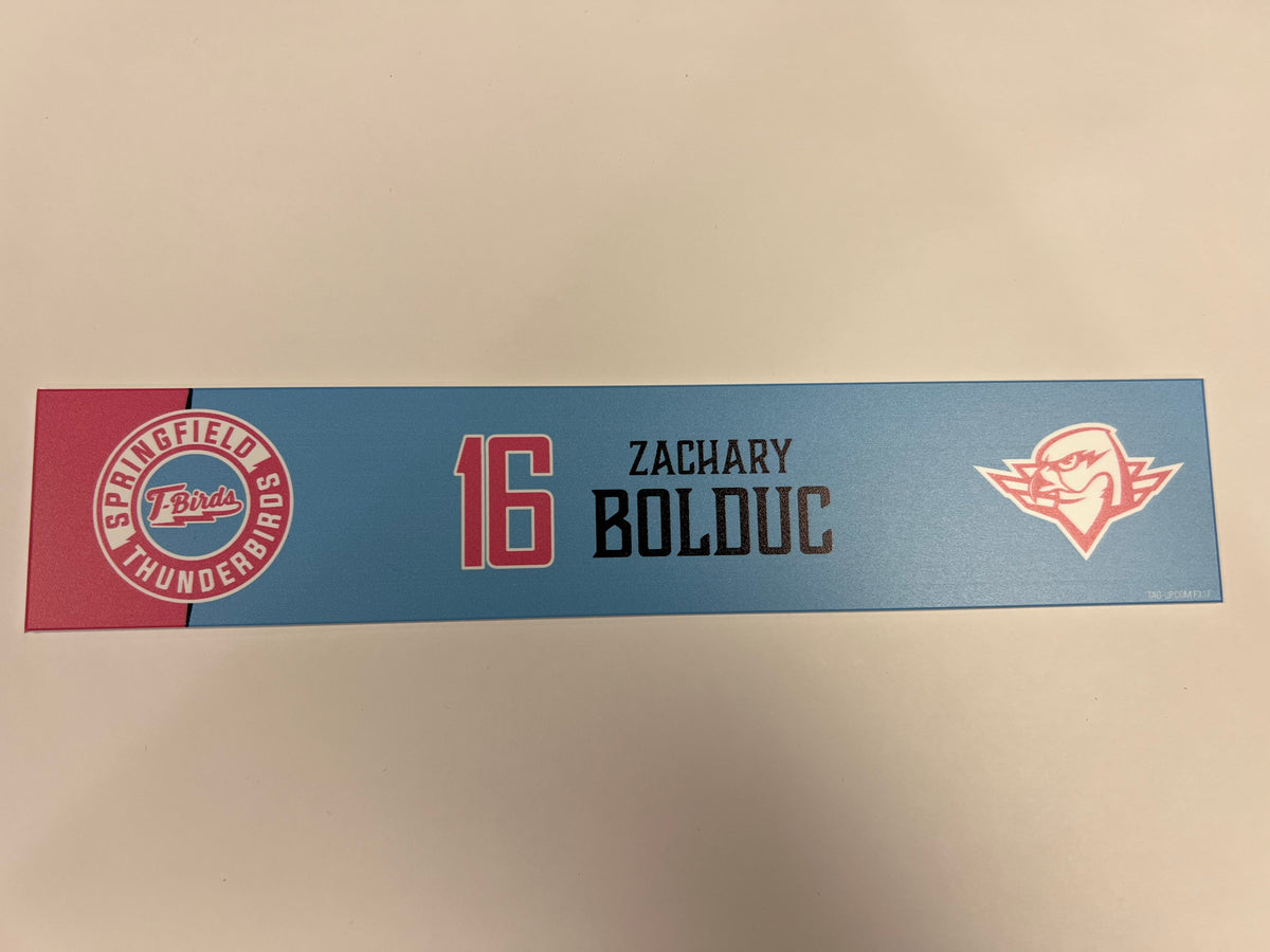 2024-25 Pink in the Rink Night Locker Nameplate