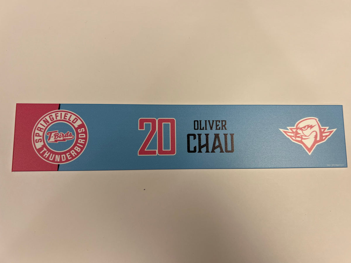 2024-25 Pink in the Rink Night Locker Nameplate