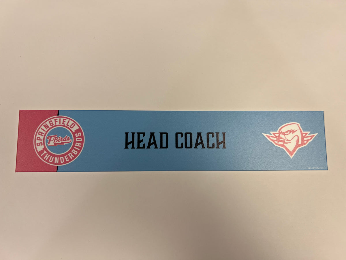 2024-25 Pink in the Rink Night Locker Nameplate
