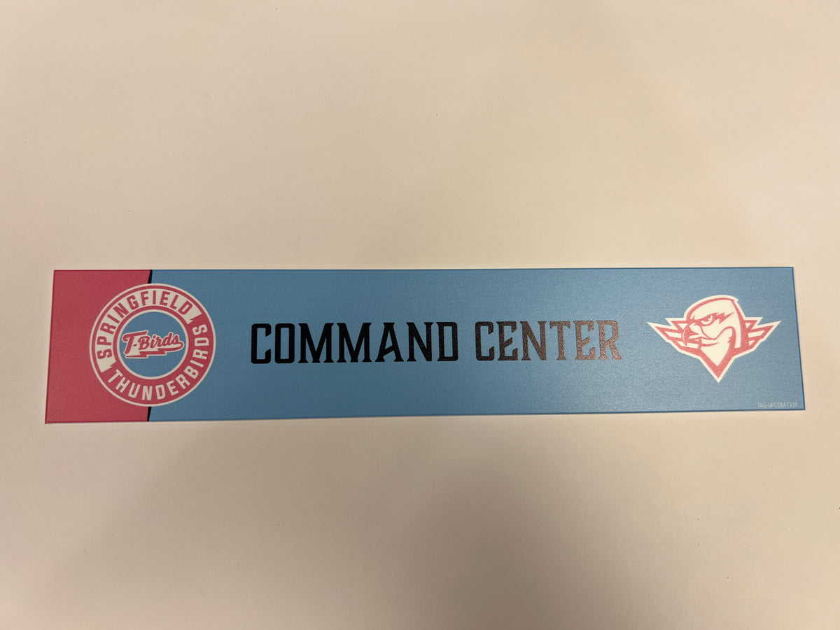 2024-25 Pink in the Rink Night Locker Nameplate