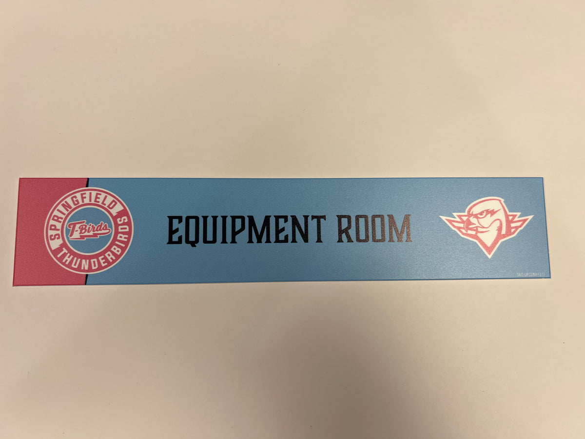 2024-25 Pink in the Rink Night Locker Nameplate