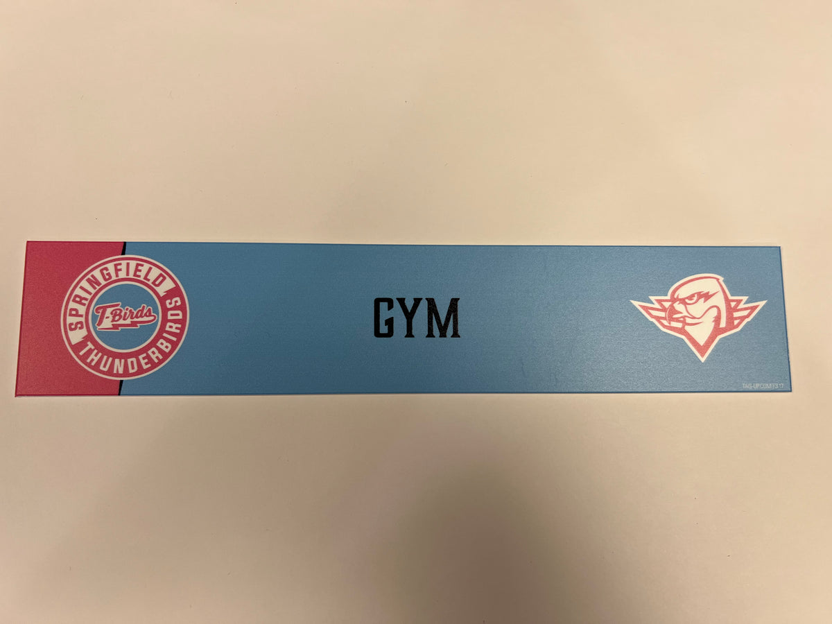2024-25 Pink in the Rink Night Locker Nameplate