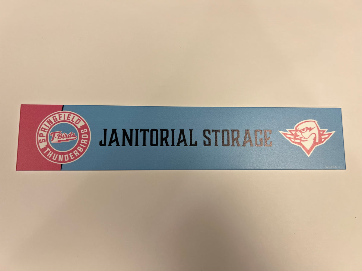 2024-25 Pink in the Rink Night Locker Nameplate