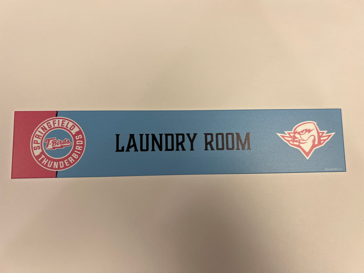 2024-25 Pink in the Rink Night Locker Nameplate