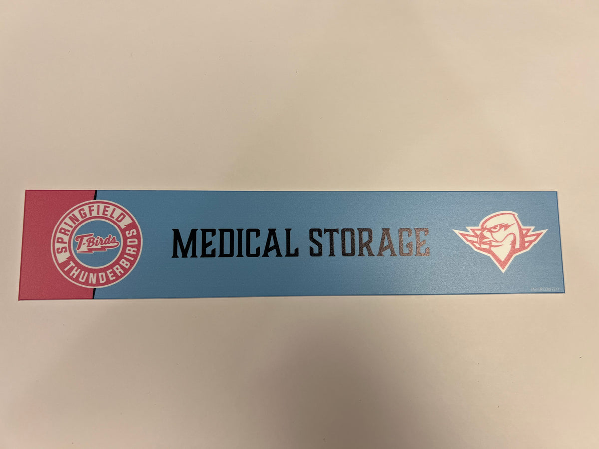 2024-25 Pink in the Rink Night Locker Nameplate