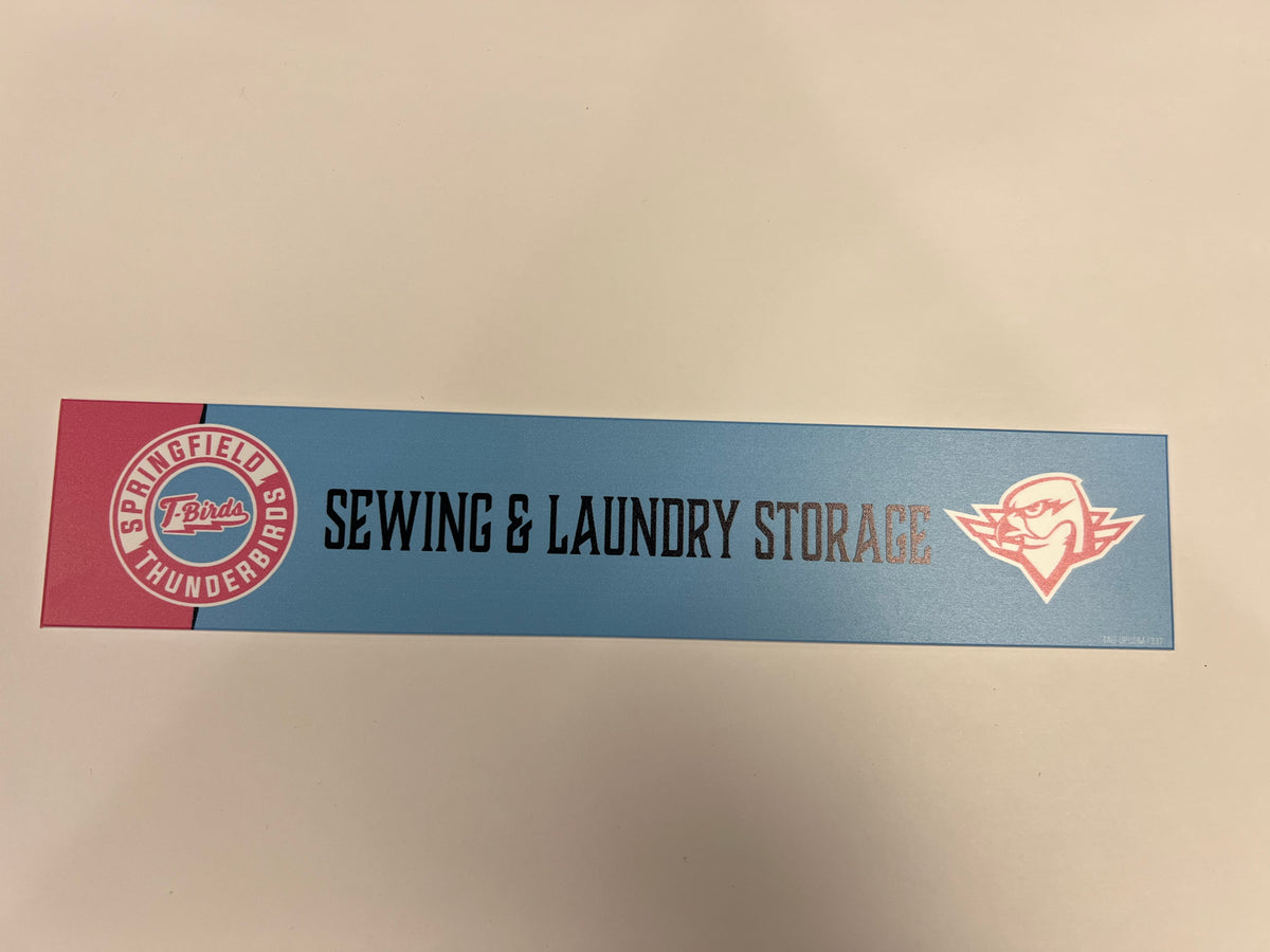 2024-25 Pink in the Rink Night Locker Nameplate