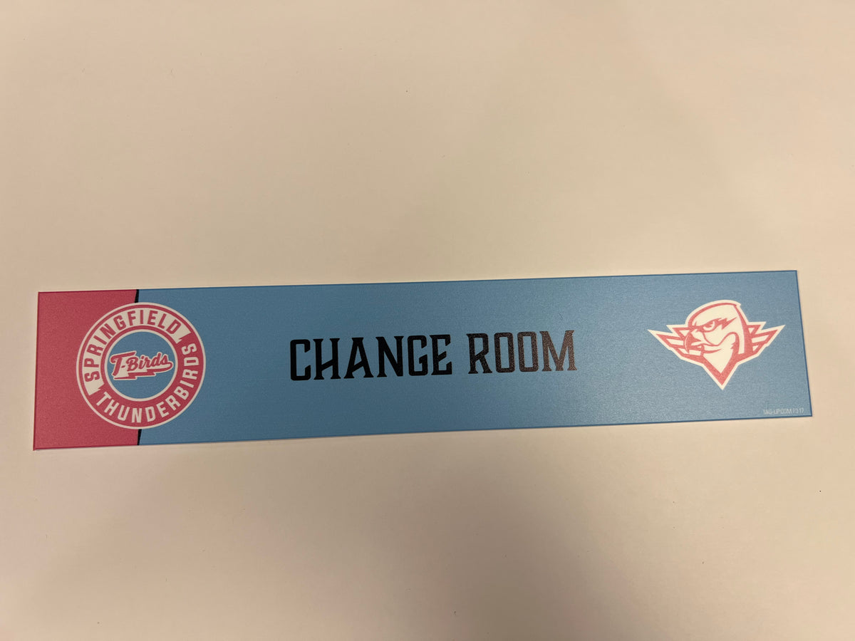 2024-25 Pink in the Rink Night Locker Nameplate