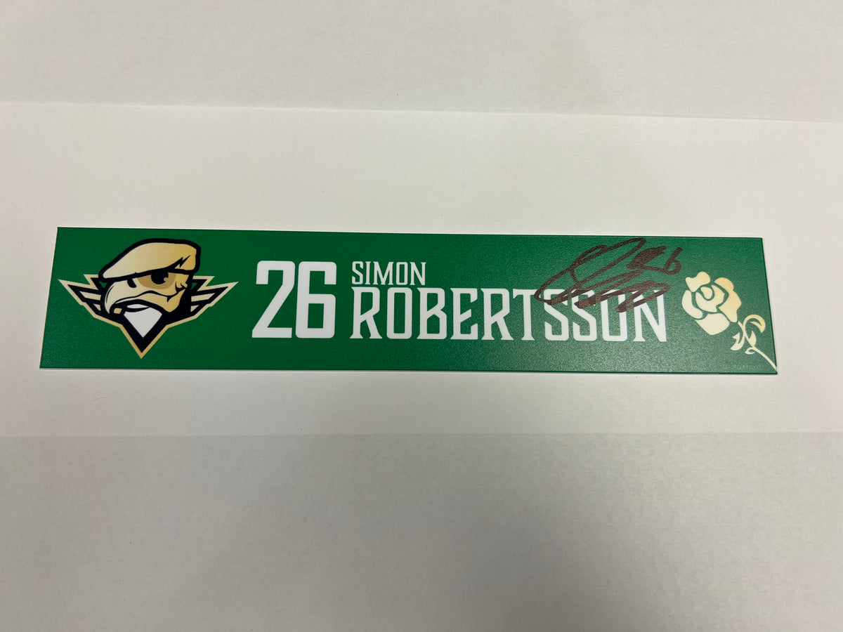 2025-26 Irish Nights Locker Nameplate