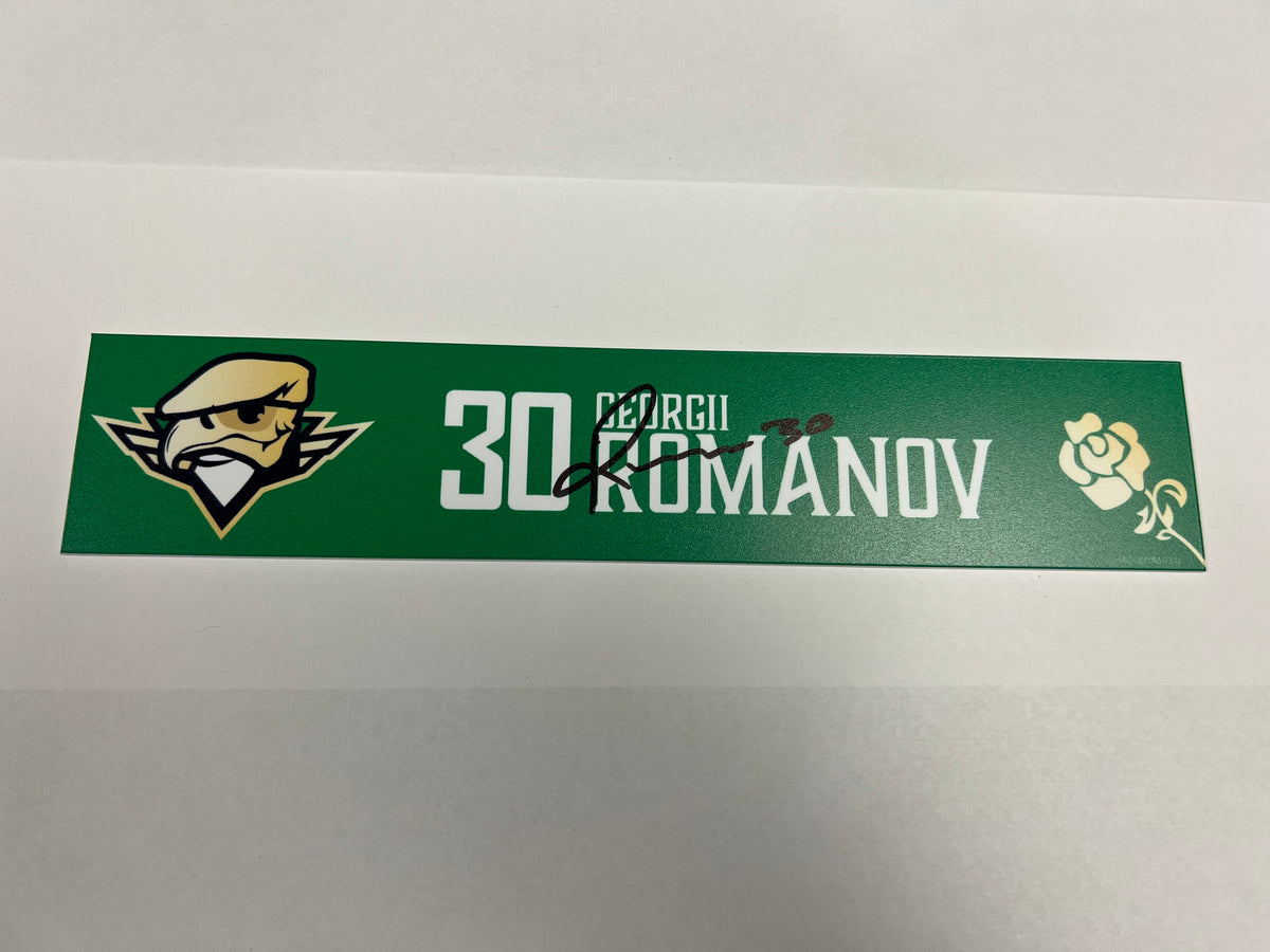 2025-26 Irish Nights Locker Nameplate