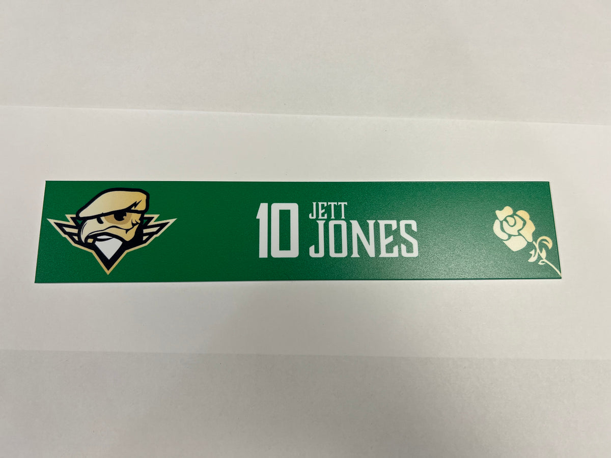 2025-26 Irish Nights Locker Nameplate