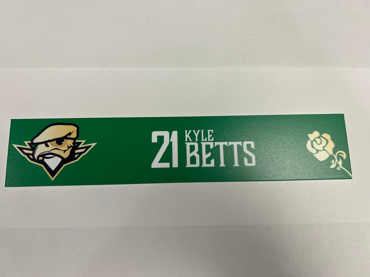 2025-26 Irish Nights Locker Nameplate