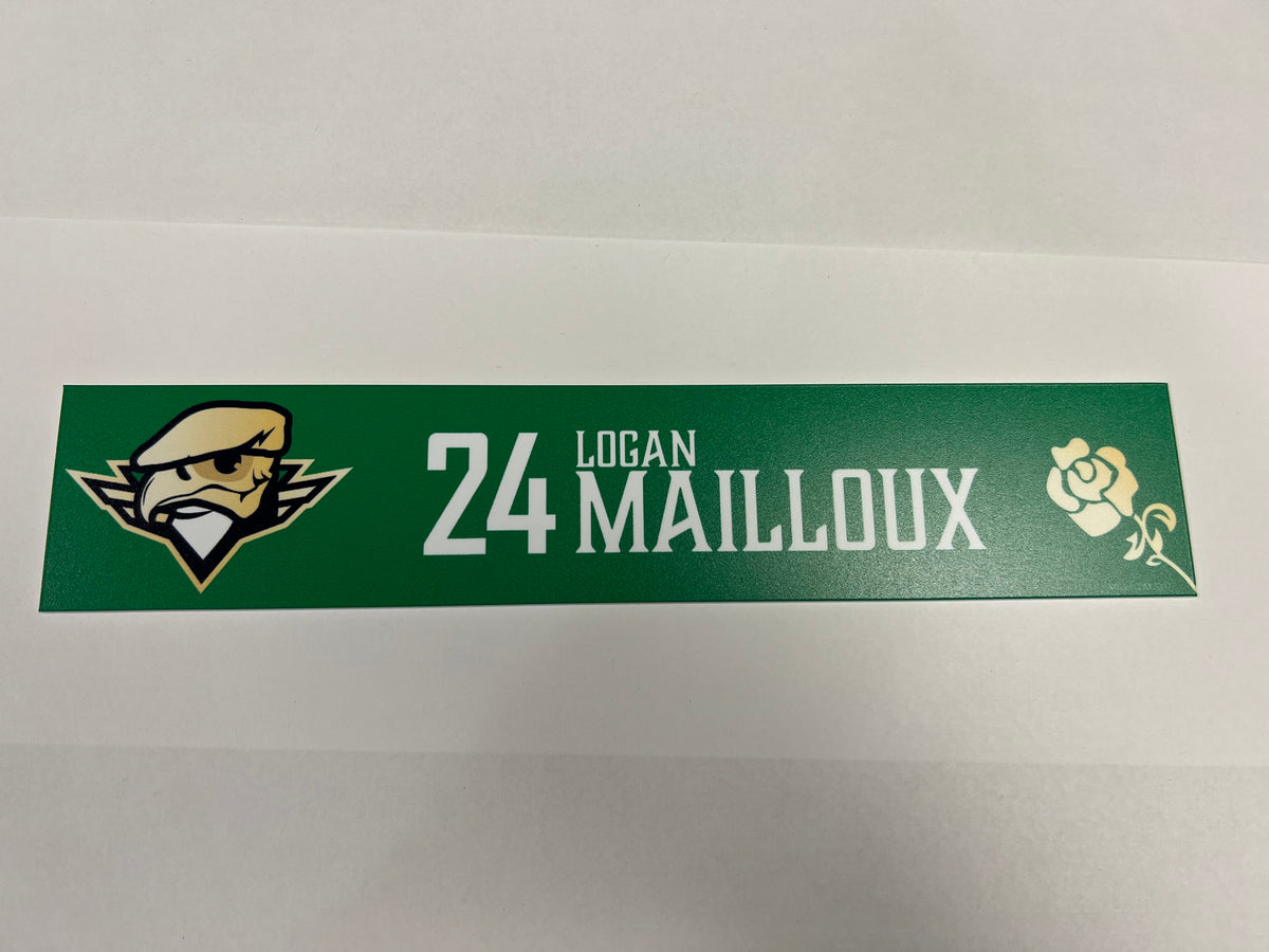 2025-26 Irish Nights Locker Nameplate
