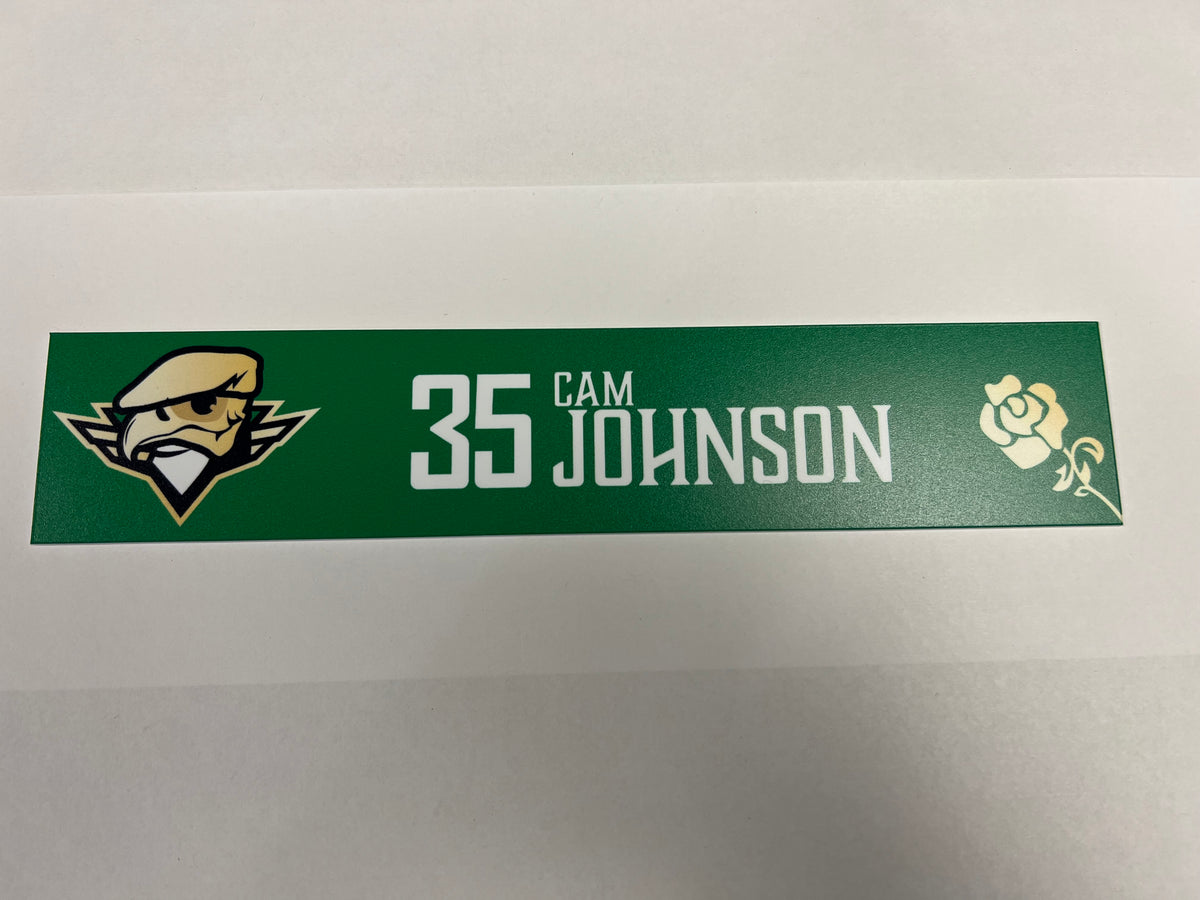 2025-26 Irish Nights Locker Nameplate