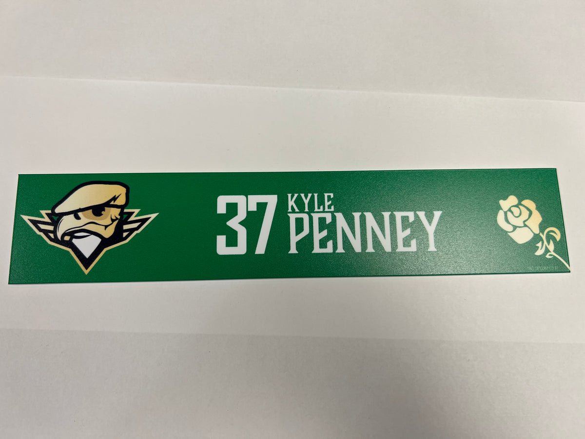 2025-26 Irish Nights Locker Nameplate