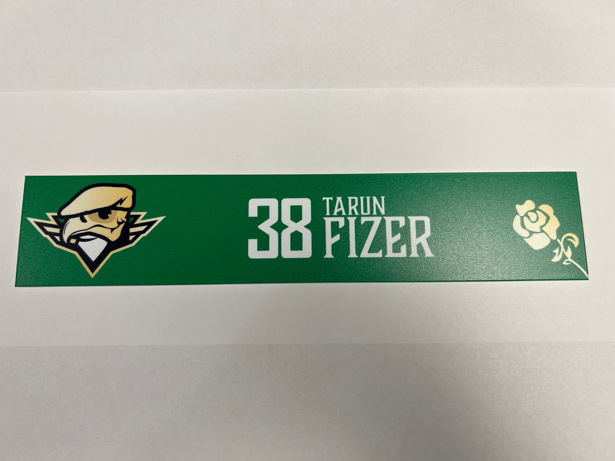 2025-26 Irish Nights Locker Nameplate