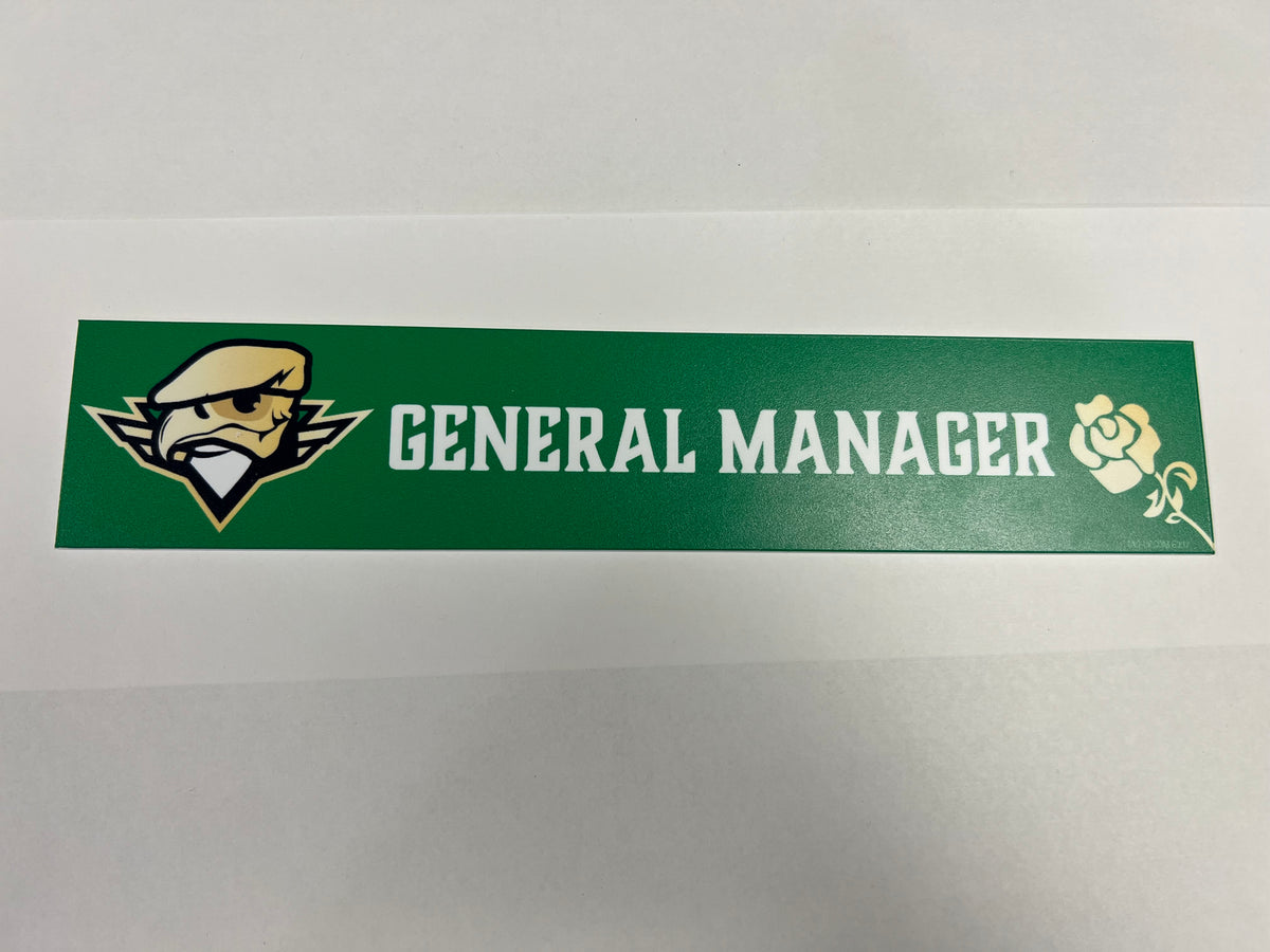 2025-26 Irish Nights Locker Nameplate