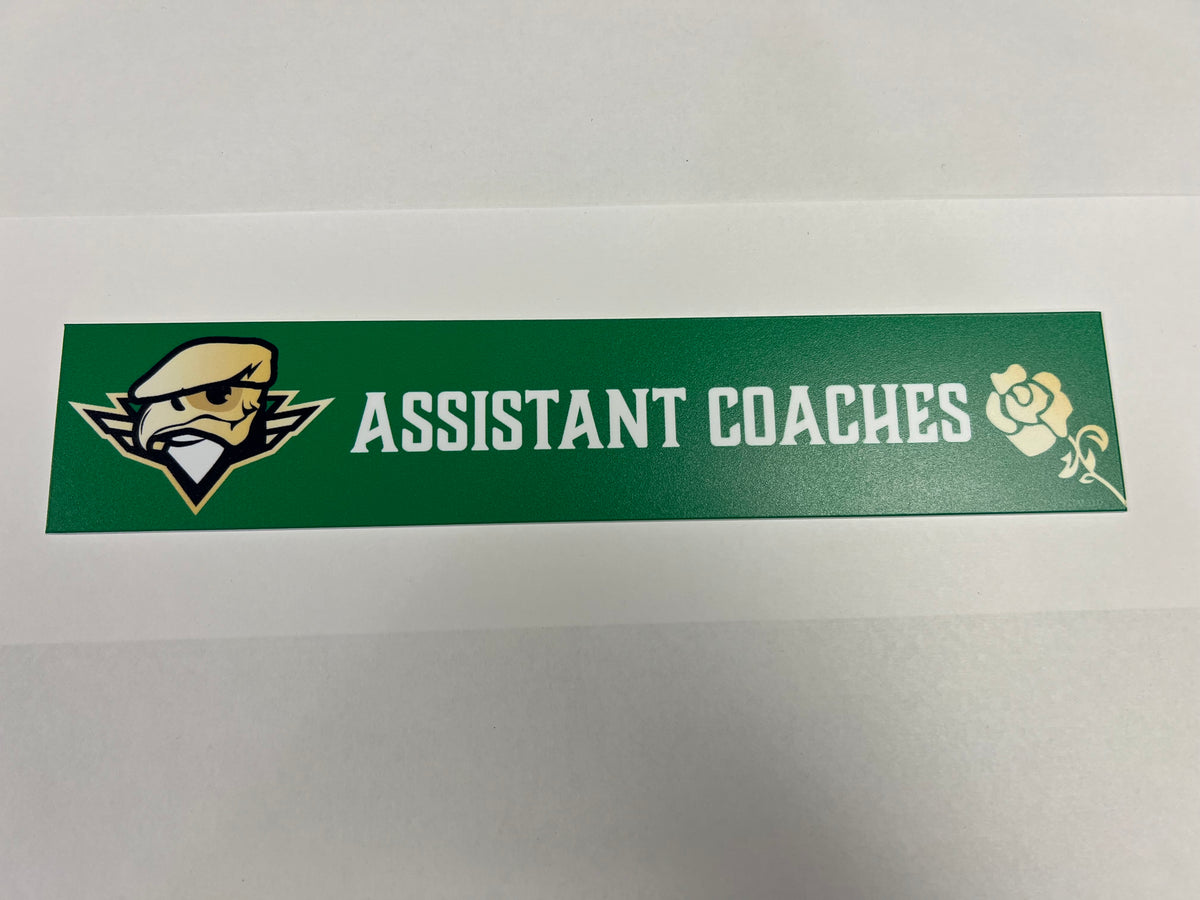 2025-26 Irish Nights Locker Nameplate