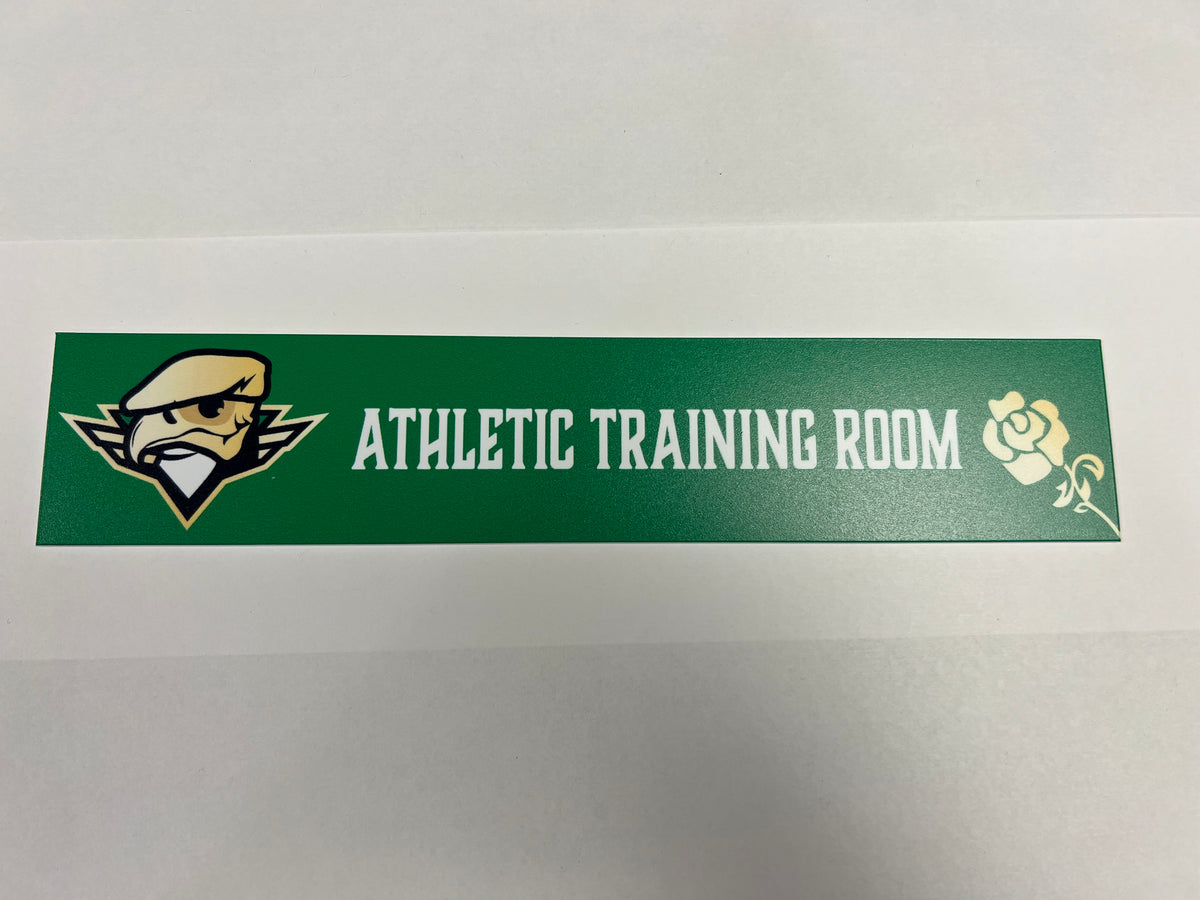 2025-26 Irish Nights Locker Nameplate