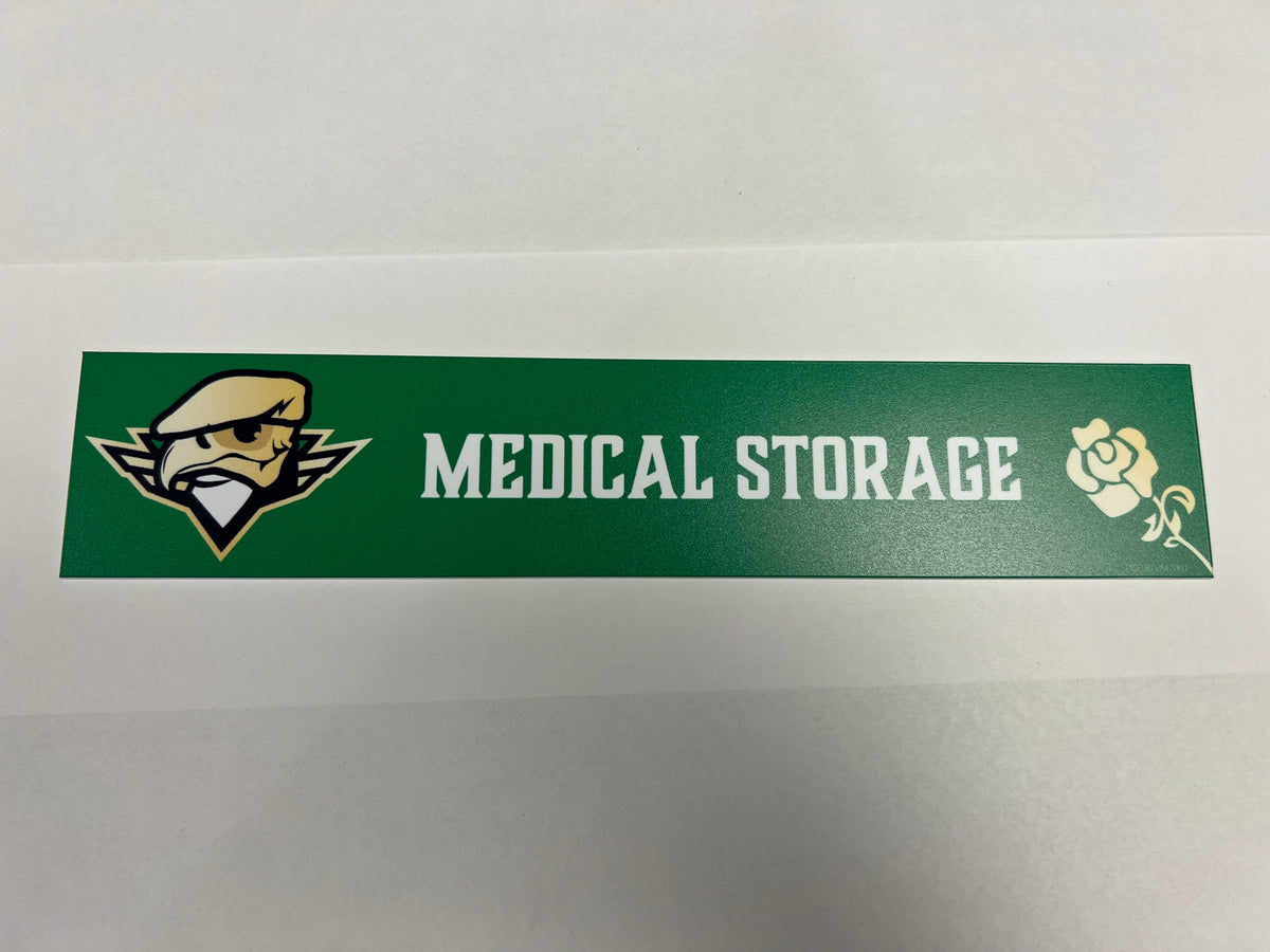 2025-26 Irish Nights Locker Nameplate