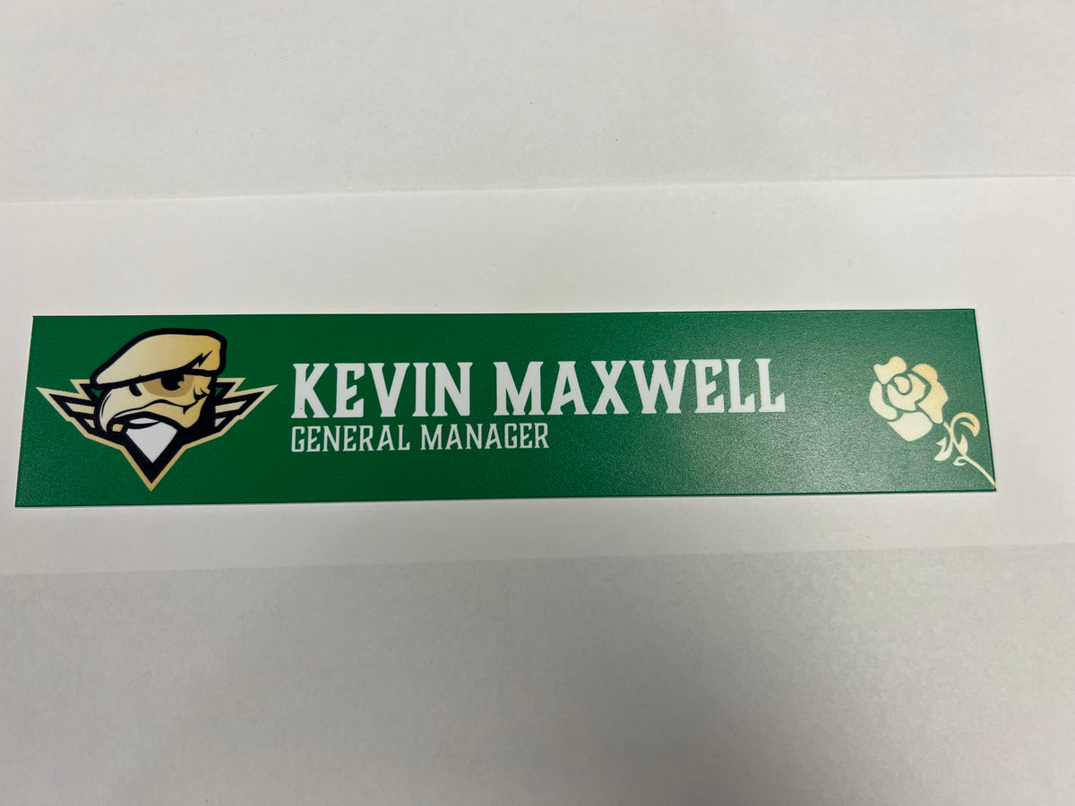 2025-26 Irish Nights Locker Nameplate