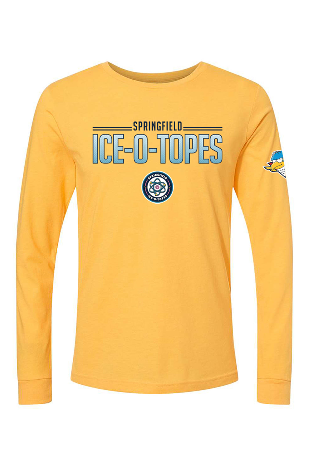 Ice-O-Topes Yellow Long Sleeve Formal Tee