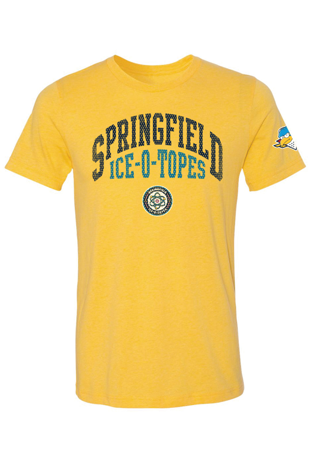 Ice-O-Topes Yellow Athletic Tee