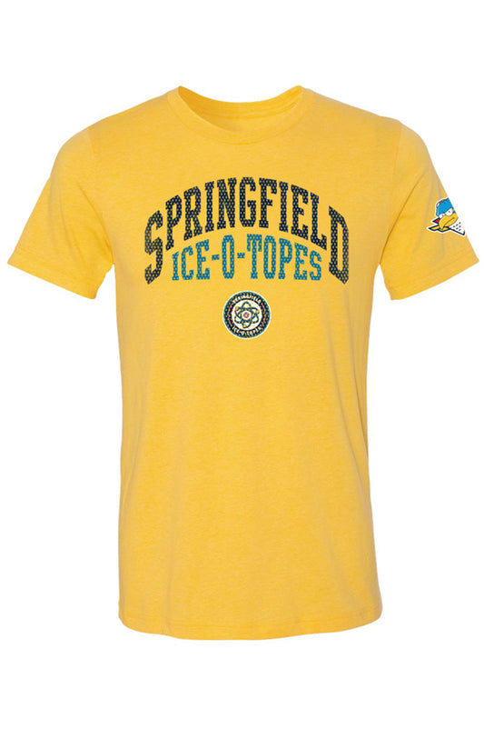 Ice-O-Topes Yellow Athletic Tee