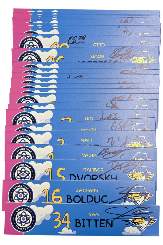 2024-25 Ice-O-Topes Locker Nameplate